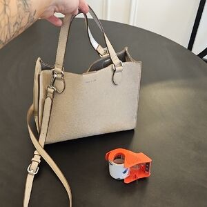 Anne Klein Tan Handbag